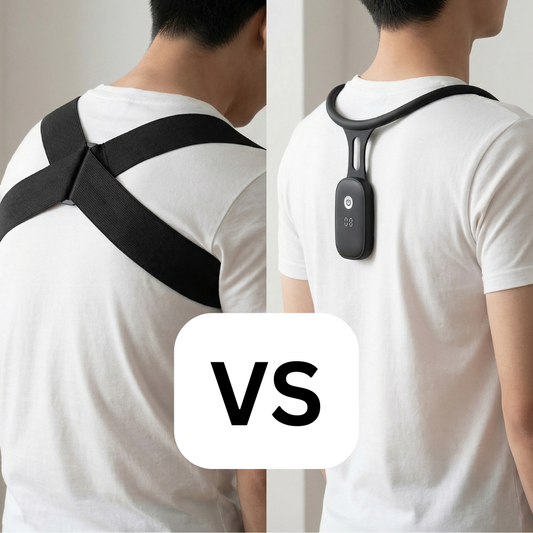 Posture device vs band
