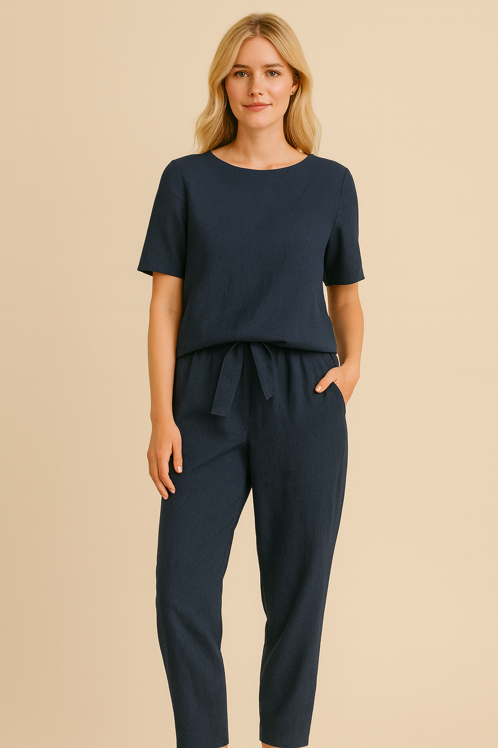 The Serene Linen Set