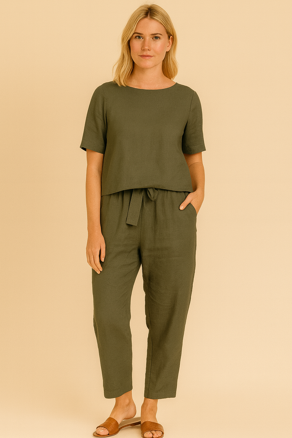 The Serene Linen Set