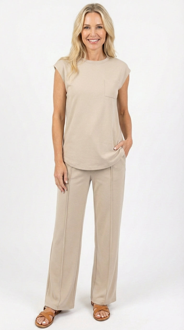 The Signature Set™ - Casual Chic Two-Piece Set